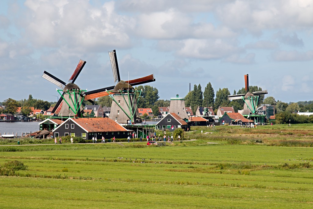 zaanse schans zaandam hdr zaanstad erfgoed unesco erfgoedlijst museum molens molen Albert Heijn attractie klompen polder